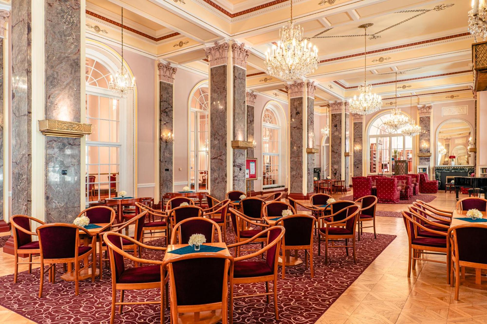 Hotel Radium Palace Jáchymov Esterno foto